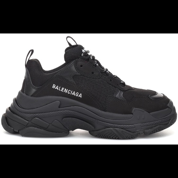 Balenciaga Triple S, Black, size 37 Eu, size 7 US - Picture 3 of 4